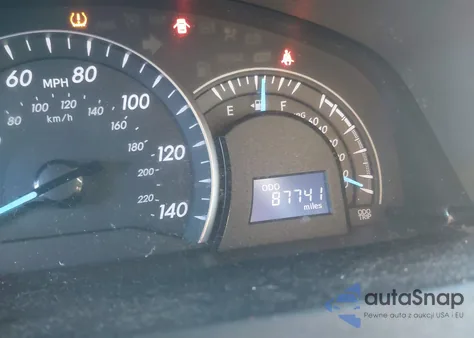 2012 Toyota Camry Le z USA, uszkodzony, nr VIN 4T4BF1FK1CR262629